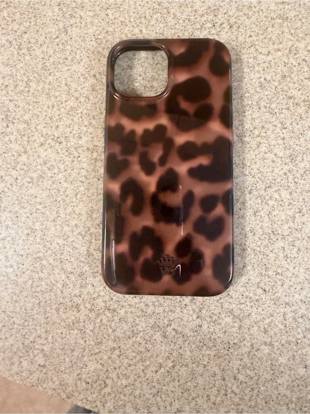 Velvet Caviar Leopard Print Brown & Black iPhone 15 case. Never used!
